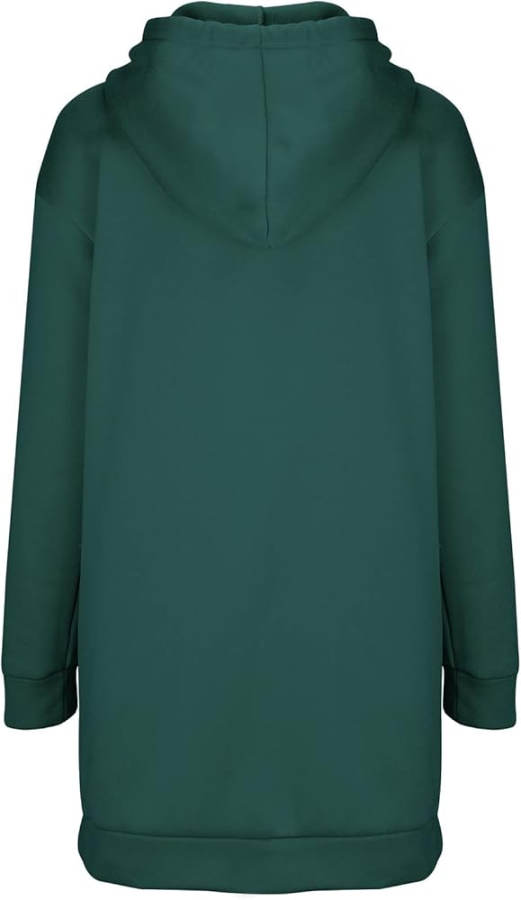 希少 Lサイズ ALOUND WIDE DETACHABLE PULLOVER Amazon.com: Nkgra Womens Oversized Long Hoodies Zip Up